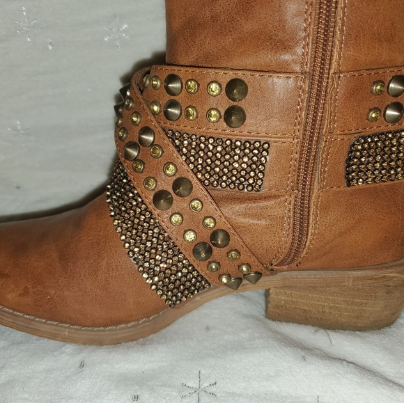 Bling Strap Boots - Picture 7 of 8